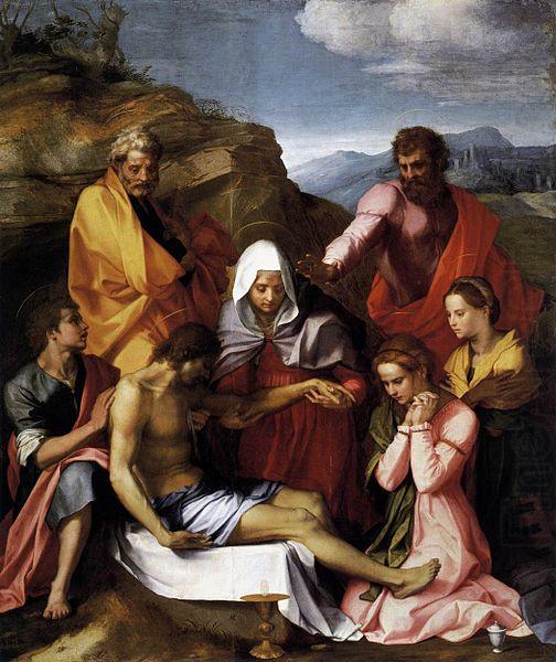 Pieta with Saints, Andrea del Sarto